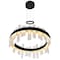 Cwi Lighting Guadiana 32 in LED Black Chandelier 1246P32-101 - alternate 4